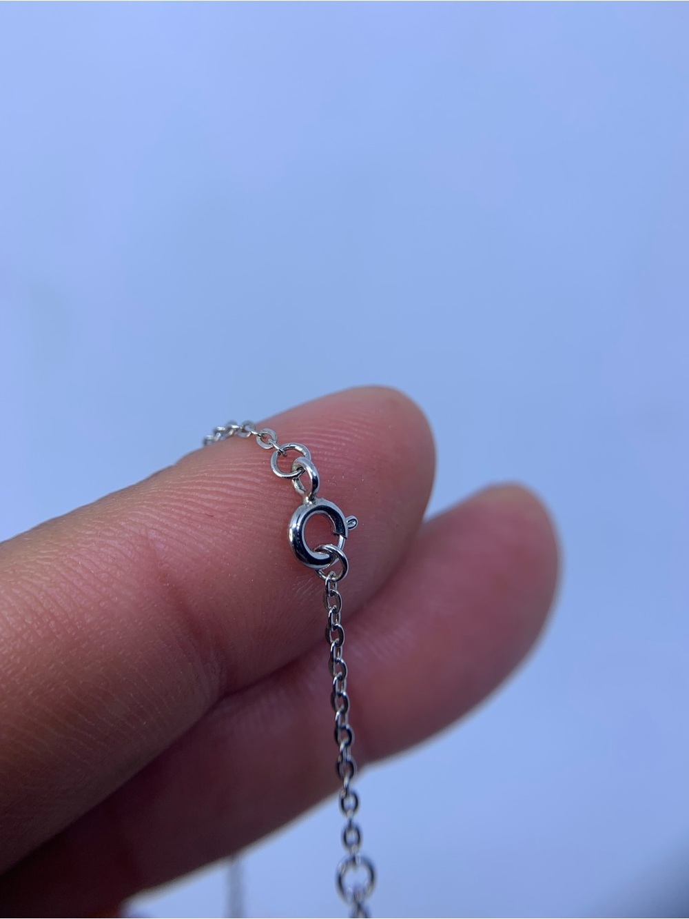Moissanite Bracelet Adjustable Sterling Silver 926 Floral Clover Bracelet - Picture 8 of 9